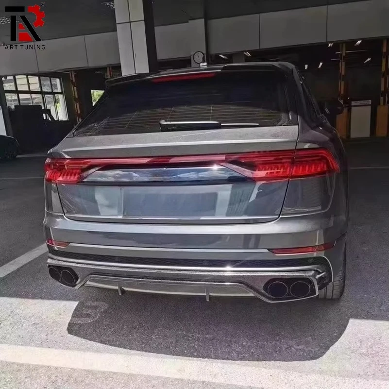 STLF For Q8 SQ8 2019+ a Style Body Kit in Wet Carbon Fiber - Unique Carbon Pattern Full Aero Package, Real Carbon Fiber Parts 4