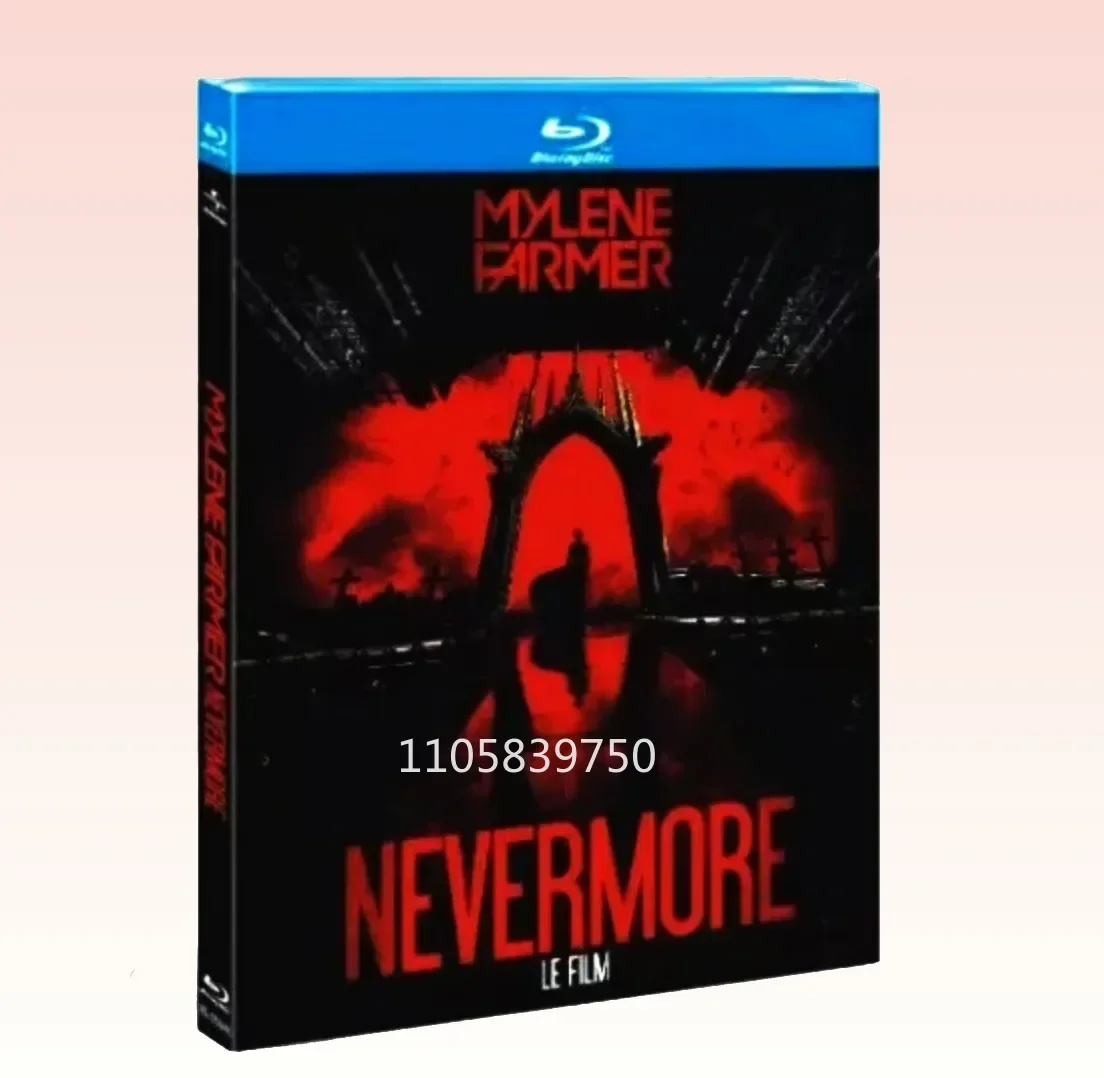 Mylene Farmer NEVERMORE 2024 Live concert:1Disc Blu-ray disc All Region New Box Set Sealed  High Definition BD