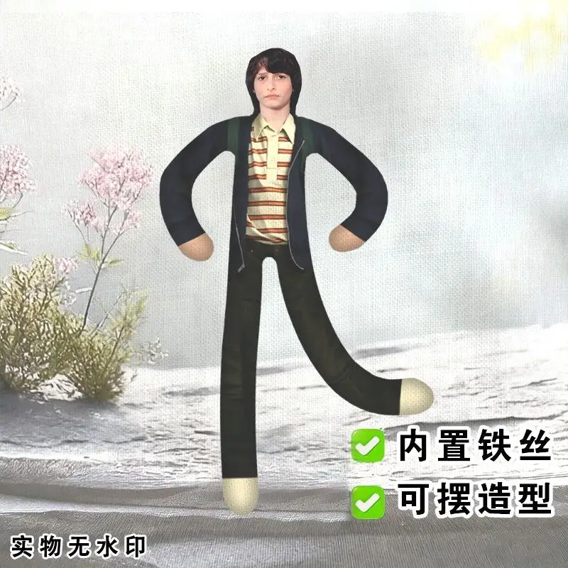 bambola di pezza mobile con scheletro di filo del corpo astratto cose scontate Cosplay bambole di Halloween Prop peluche twistable fatto a mano