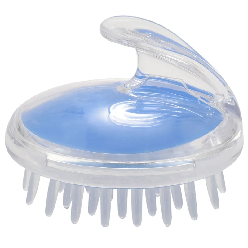 فرشاة تدليك فروة الرأس بالشامبو ، مدلك رأس الدش ، فرك تنظيف ، فرشاة شعر ، لون عشوائي ، 1 أو