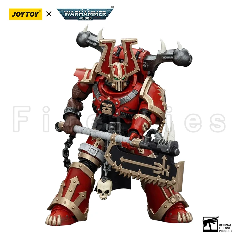 1/18 JOYTOY Action Figure 40K World Eaters Khorne Berzerker Anime Model Toy