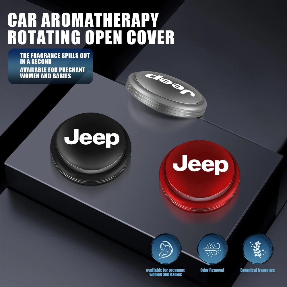 

Car Air Freshener Aromatherapy Perfume Fragrance Diffuser Auto Accessories For Jeep Renegade Compass Grand Cherokee Wrangler Jk