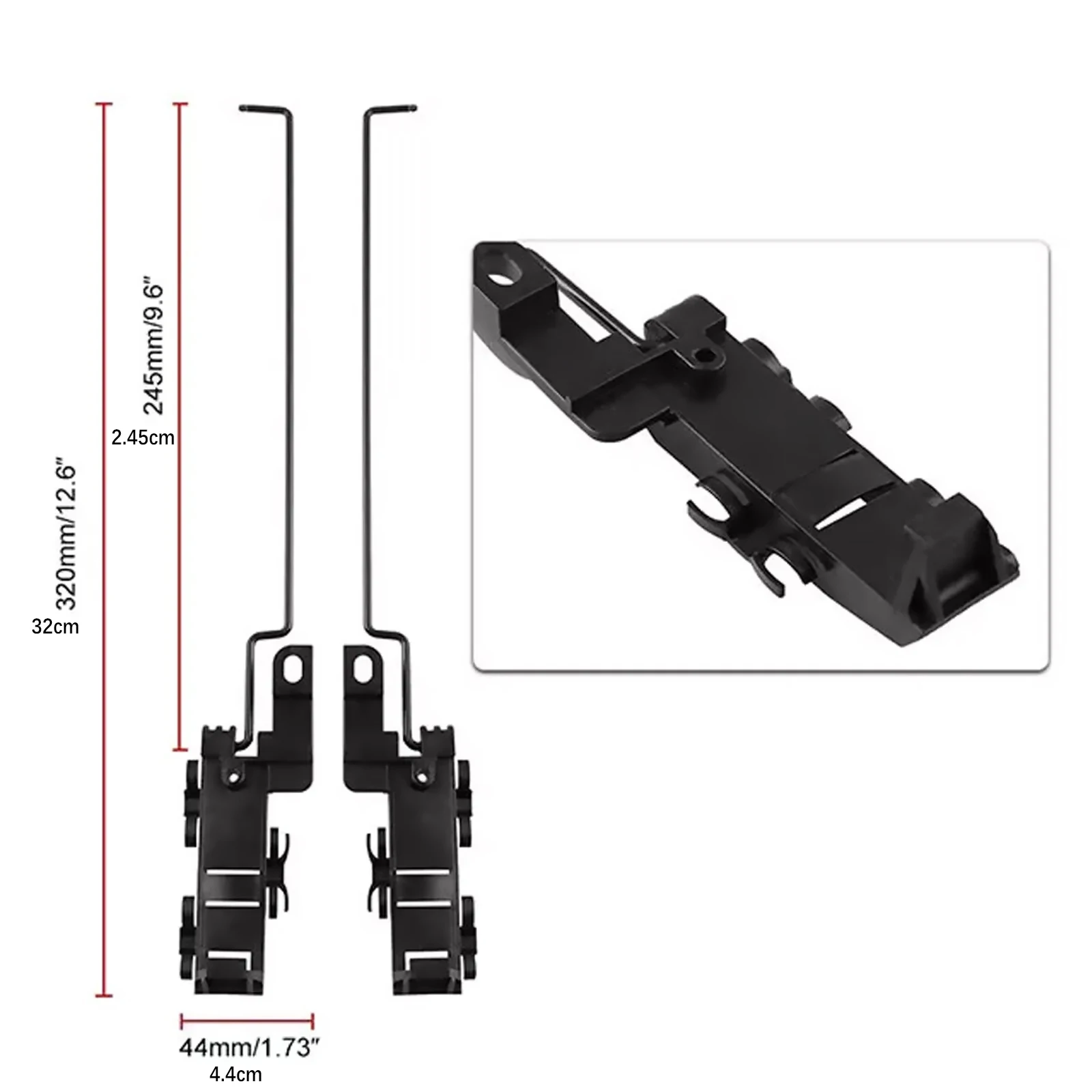 Sunroof Track Repair Kit for Ford F150 F250 F350 Expedition 2000-2017, Replace 6941247396218 Direct Fit Auto Accessories