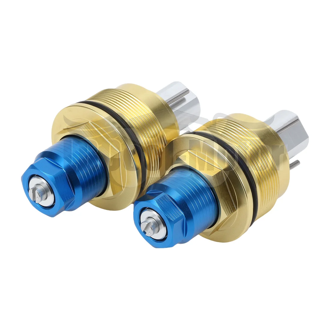 Front Tube Fork Caps For SUZUKI GSX-R750 GSXR750 2000-2003 2001 2002 Preload Fork Bolts Adjuster Cover 51189-35F00 51829-33E20