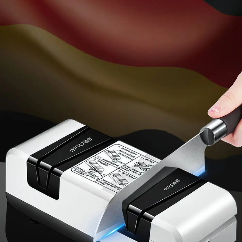 Sharpener Electric 4 In 1 Kitchen Tool Professional Household Portable Blade Maintenance Grinder System