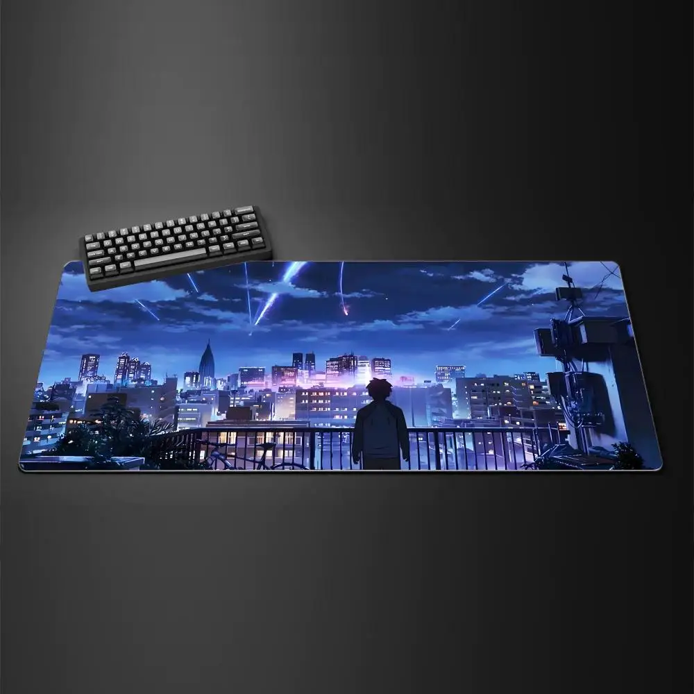 

Коврик для мыши Your Name, большой игровой коврик для мыши с защитой по краям, утолщенный коврик для компьютерной клавиатуры, настольный коврик