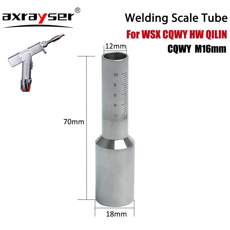 Imagem -05 - Tubo Portátil de Soldagem a Laser Kits de Conector de Bocal de Aço Inoxidável Wsx Cqwy hw Qilin Weld Head Machine Acessórios