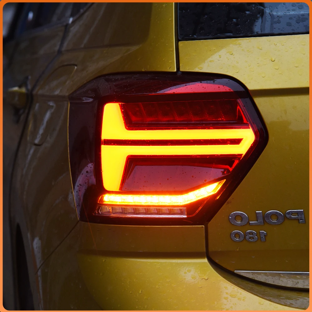 

LED Plug and Play Taillights Assembly High Quality Hot Sale Rear Lamps For VW Polo 2019-2021 Car Auto Tools Accessories