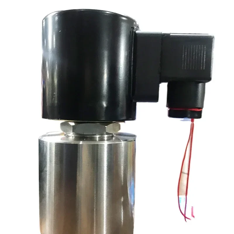 200bar High-Pressure Stainless Steel 1/4 Inch Cryogenic solenoid Valve Normally Close for Carbon dioxide -40 Degree Celsius