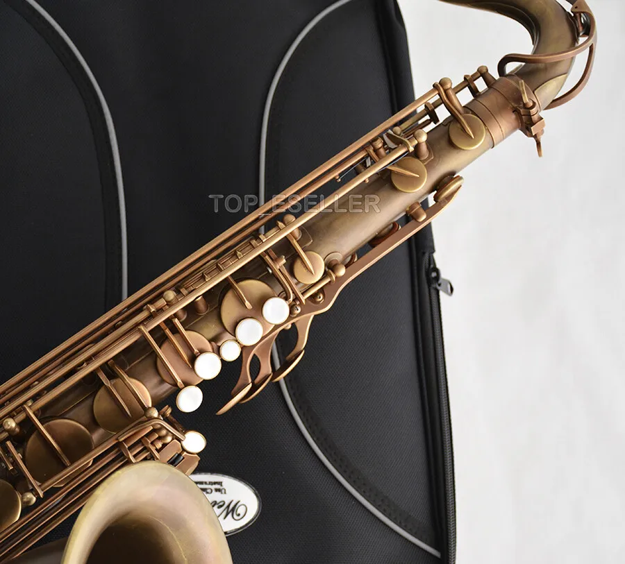 

Индивидуальный 54 эталонный тенор-саксофон Саксофон старого цвета Модель: WTS-672 Новинка 2025 года