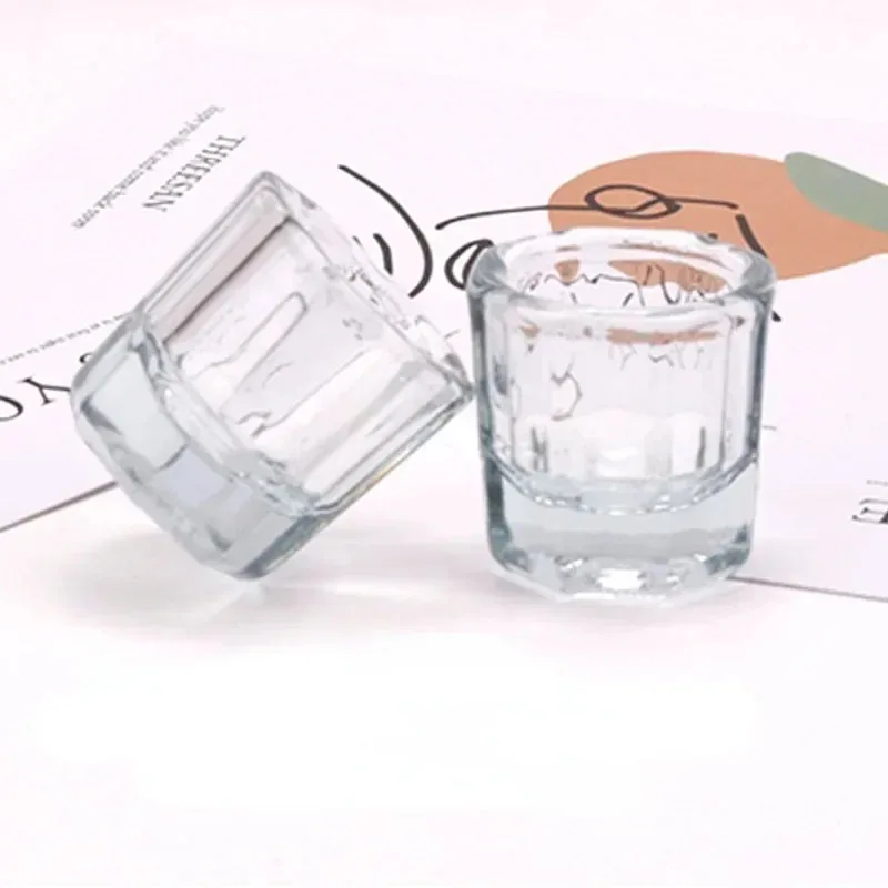 クリスタルガラスネイルツール,アクリルパウダー,リキッドネイルカップ,ダッペン皿,蓋ボウル,カップホルダー,機器,新品