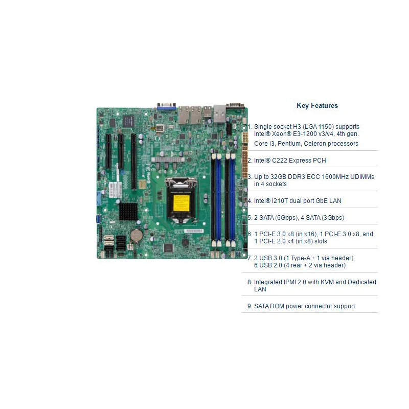 Imagem -06 - para Supermicro Servidor Placa-mãe Suporte Intel Xeon Processador 5600 5500 Série Dupla 1366 Pinos Lga Soquetes 5520 Chipsets X8dth6f