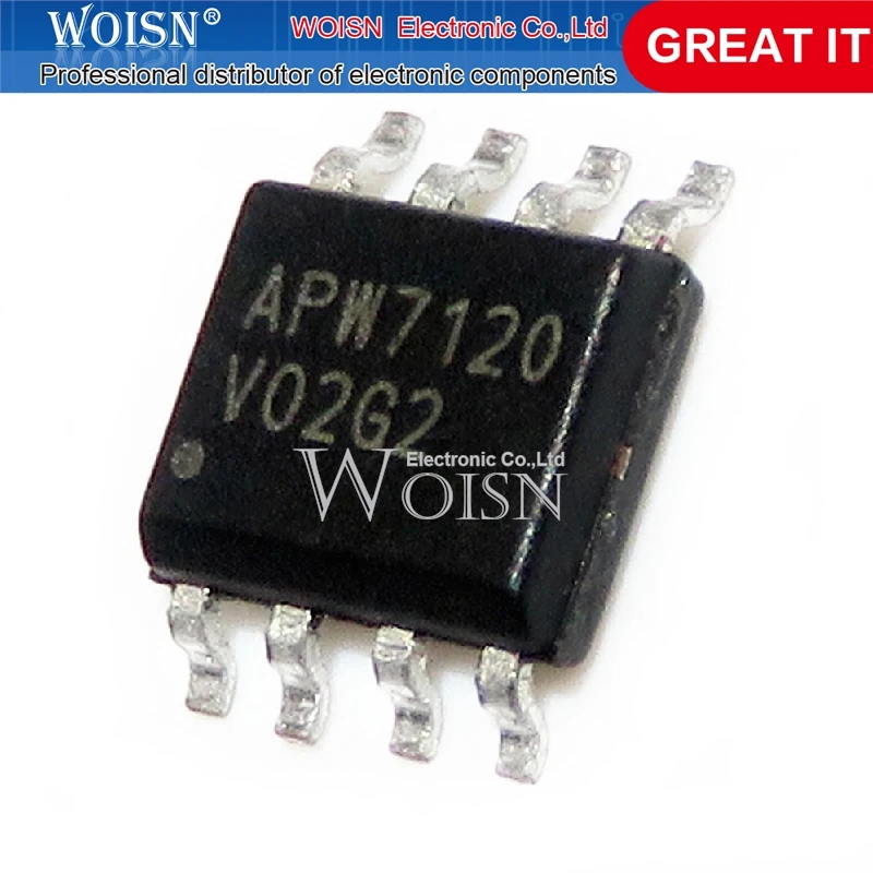 Chipset piezas, 10 APW7120KE-TRL, APW7120 SOP-8