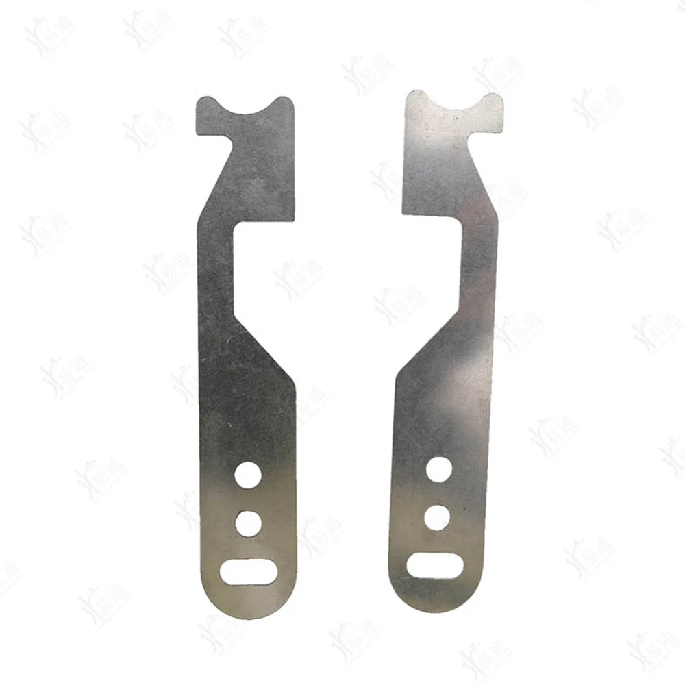 1PC Fingerprint Lock Blade Locksmith Repair Tool Electronic Lock Door Handle Panel Auxiliary Repair Stainless Steel Blade