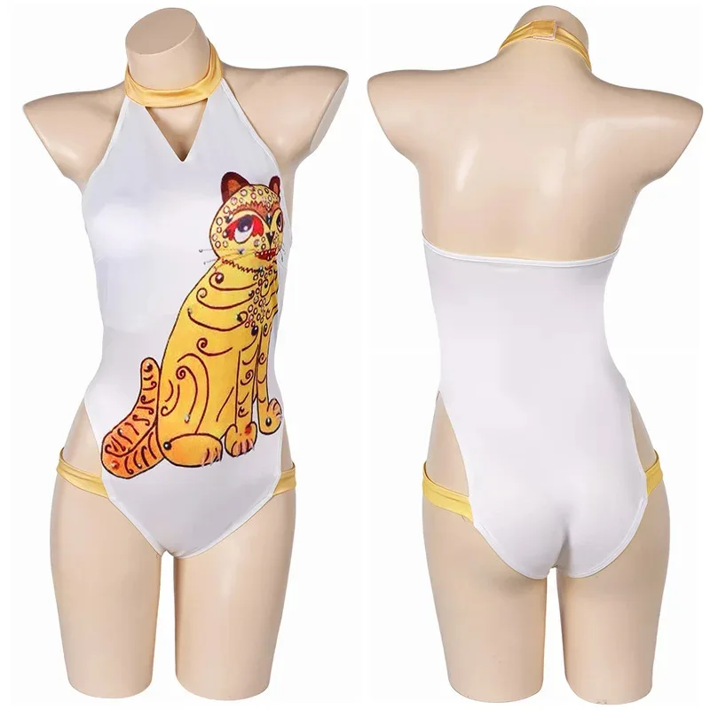 hhh 2025ABBA Cos Agnetha Anni-Frid أزياء خيالية 70s ملابس سباحة كلاسيكية تمويه للنساء بذلة كرنفال الهالوين C