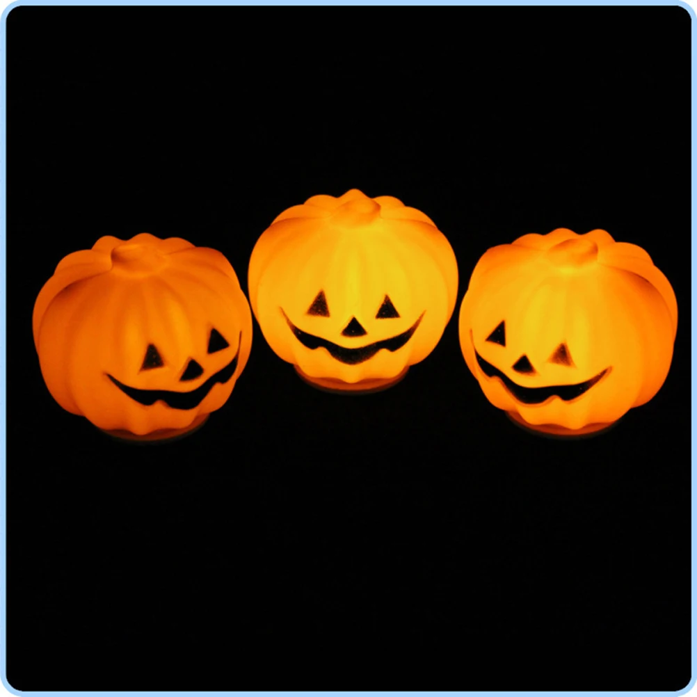 

Big Size Halloween Pumpkin Lamp Table Decor For Party Bar Living Room Halloween Centerpiece Light-Emitting