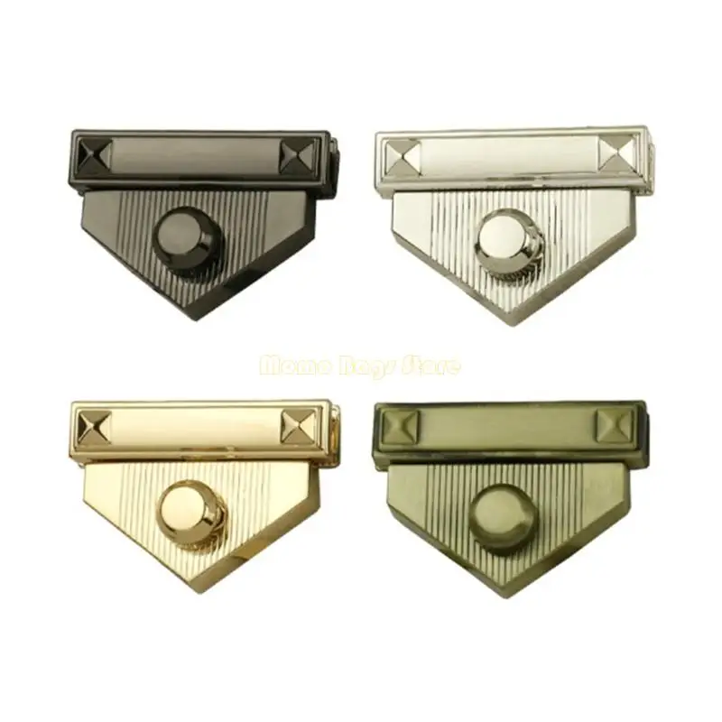 قفل مثلث معدني عملي X90D للحقائب يضمن المتانة والشكل العصري لأجهزة الحقائب لعشاق الصناعة اليدوية #1