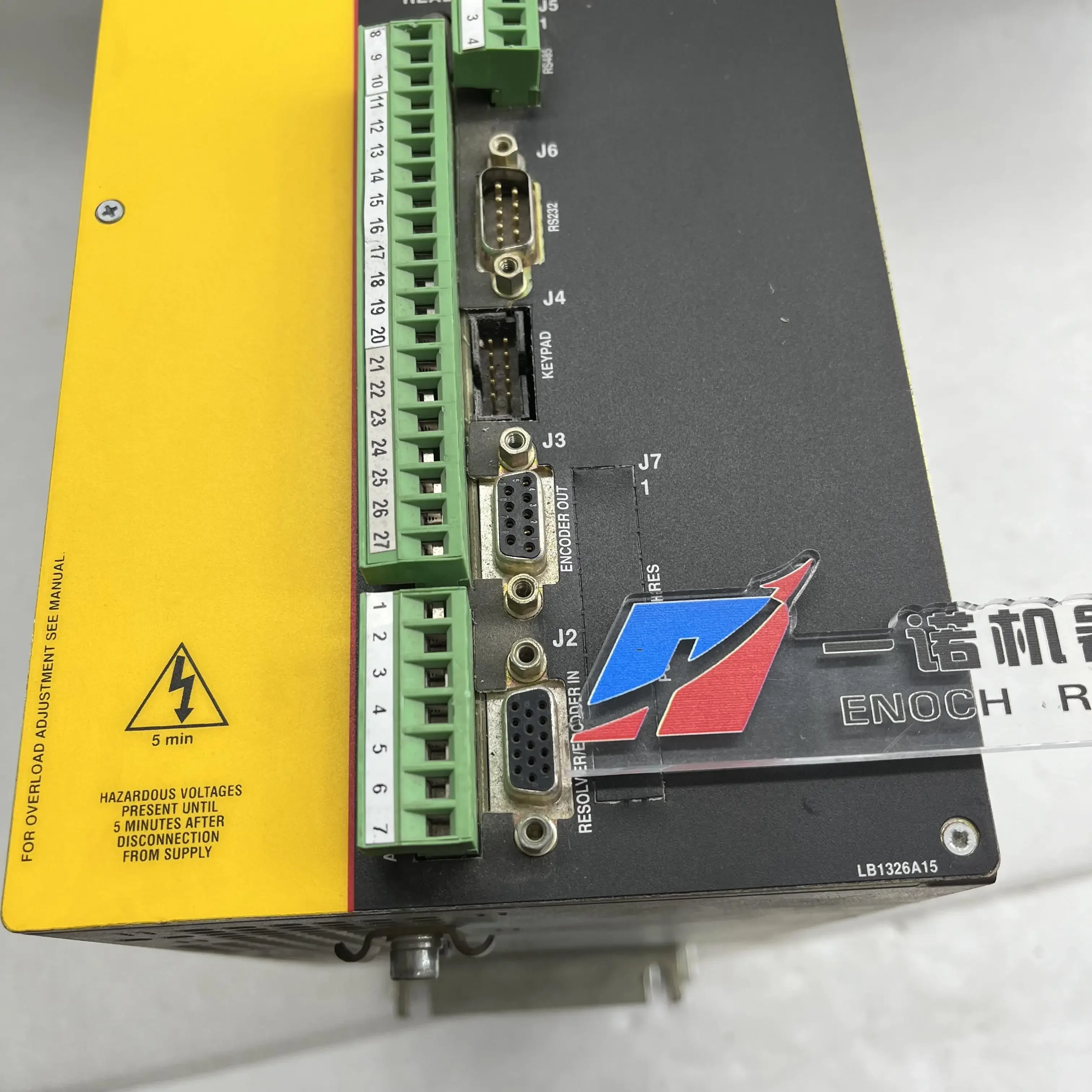 Test BALDOR VE0667A03 utilisé en bon état, lecteur VE0667A03