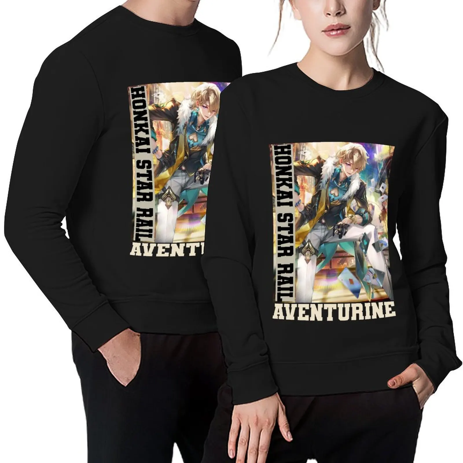

Aventurine - Honkai Star Rail Pullover korean style clothes fashion men men's clothing new sweatshirt