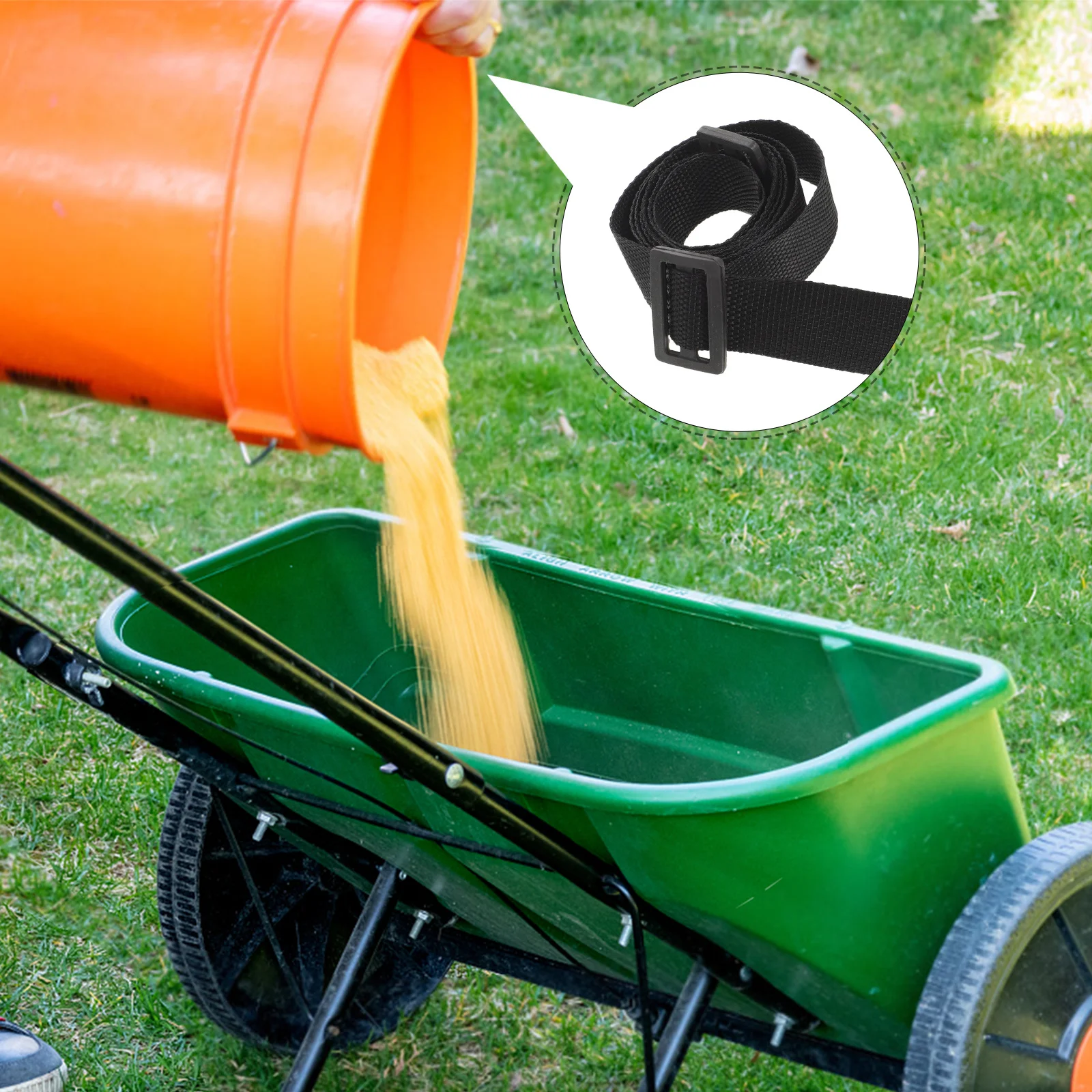 

4Pcs Adjustable Fruit Bucket Shoulder Strap Berry Picking Harvesting Belt Replacement Garden Fertilizer Bucket Carrying Strap