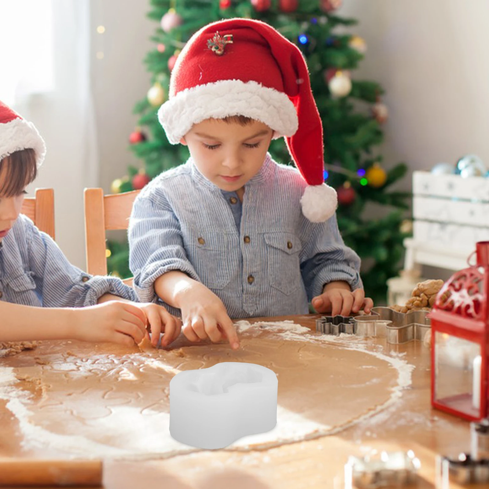 

1Pcs 3D Bulldog Cake Mold DIY Baking Mold for Mousse Cookies Heat Resistant Cake Decorating Tool White Flexible Non Stick Design