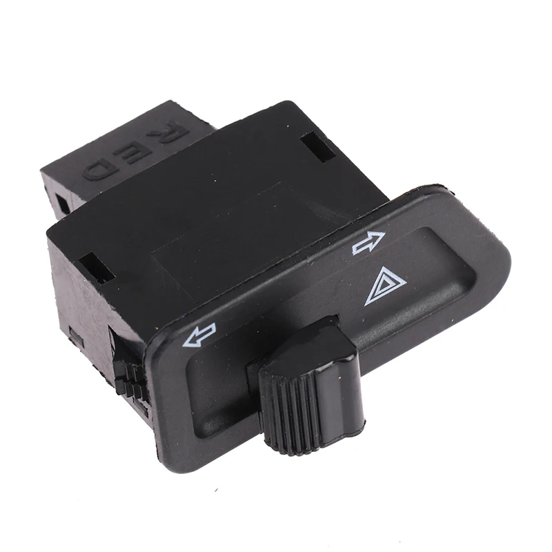 Modified Double Flash Light Turn Signal Starter Single Switch Button for GY6