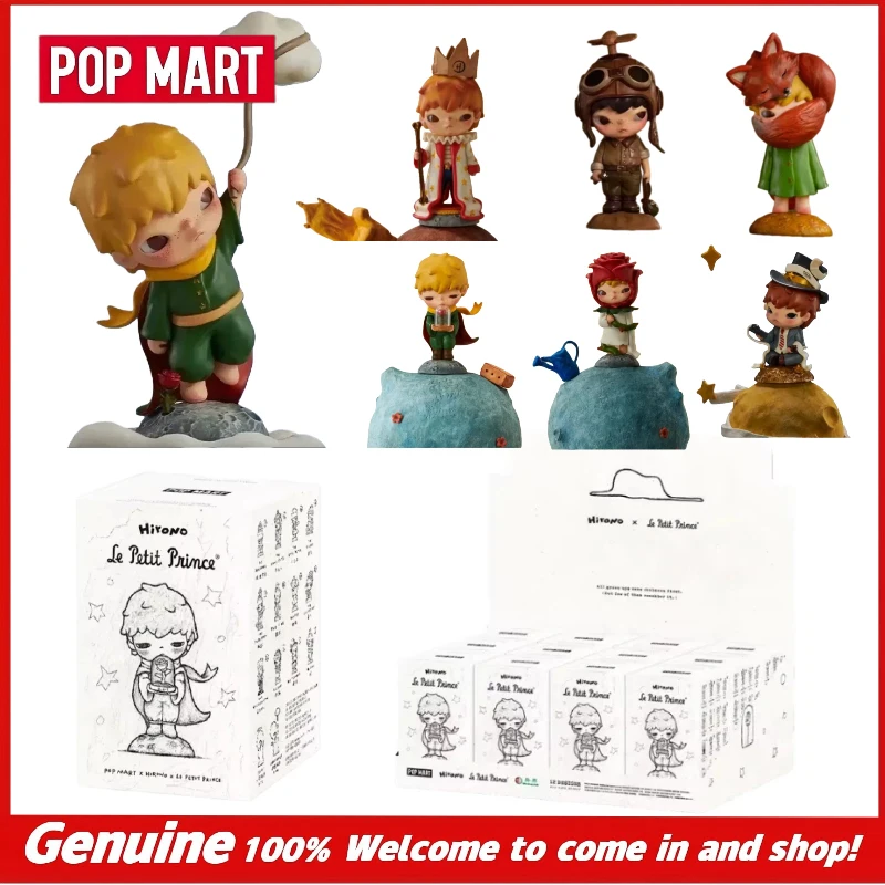 

New Genuine POPMART Hirono x Le Petit Prince Series Blind Box Kawaii Anime Action Figure Mystery Box Trendy Creative Gift
