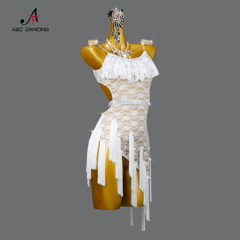 2025 فساتين الرقص اللاتينية امرأة حفلة موسيقية الملابس أداء المرحلة زي ممارسة البدلة حفلة الزي مثير مساء قاعة الرقص