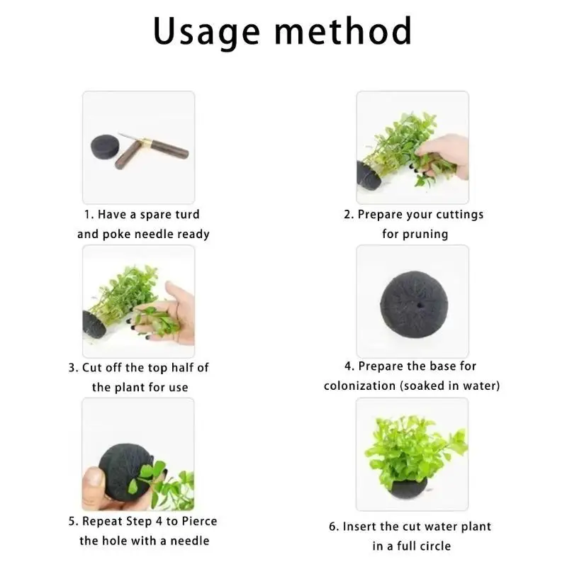 E8BD Multiuse Water Plant Growing Substrate Hydrophyte Pant Base For Home Fishtanks And Professional Aquariums Exhibits