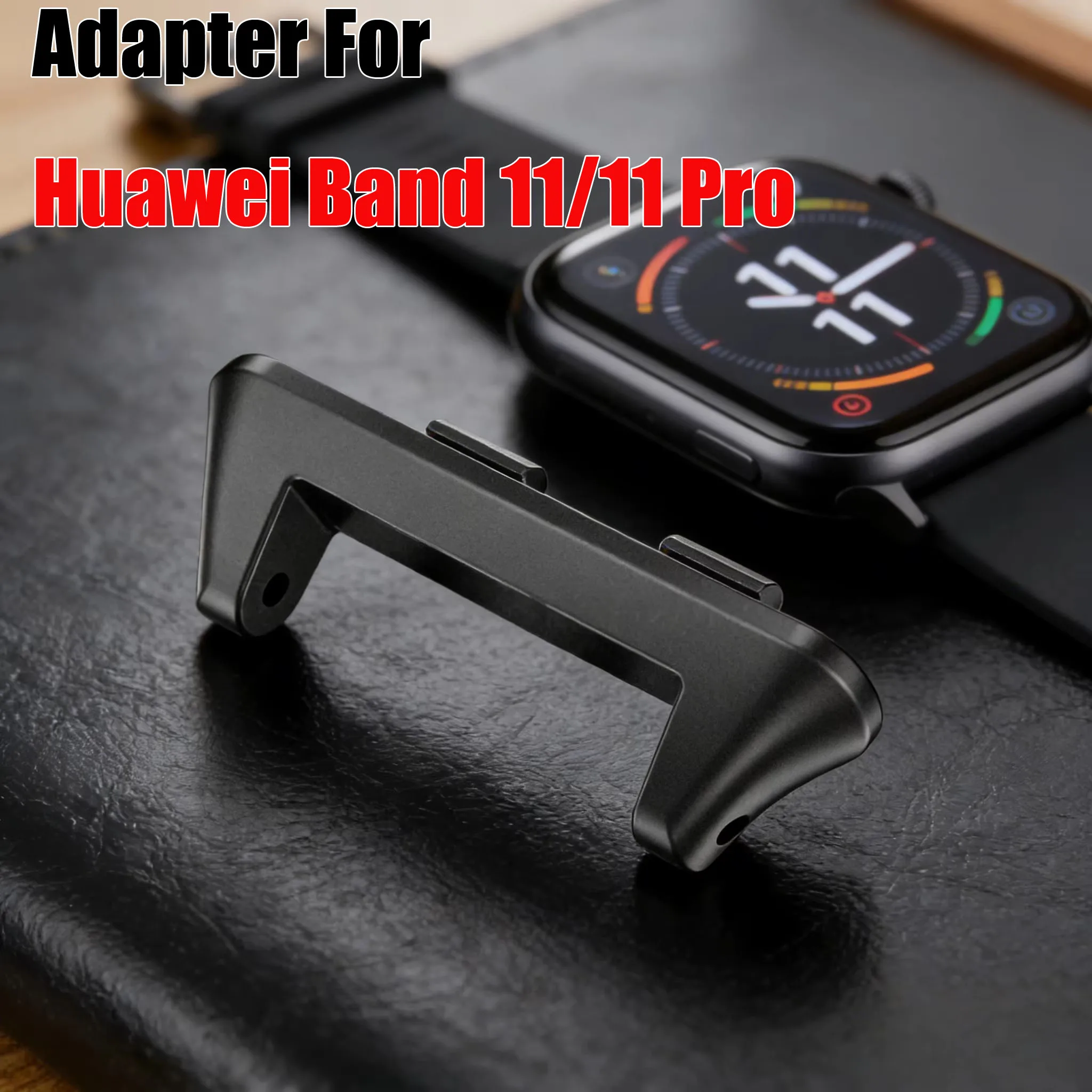2Pcs Adapter For Huawei Band 11 1Pair Stainless Steel Connector Head For Huawei Band 11 Pro Smart Watch Replacement Accessories
