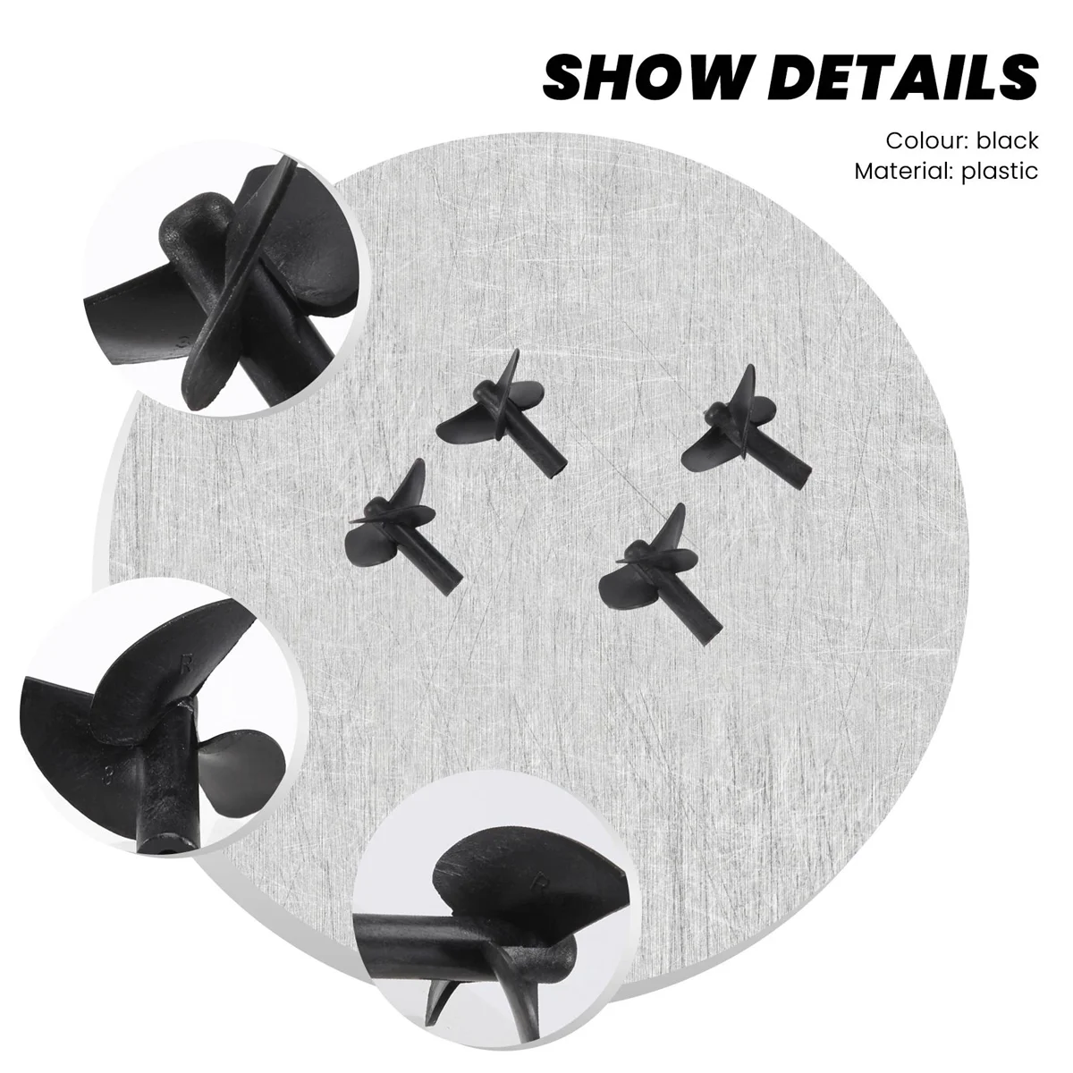 RC قطع غيار قارب المروحة مجموعة ل Flytec 2011-5 أداة الصيد قارب الطعم صياد السمك جزء السفينة إيجابية وعكس الدعامة الغنية