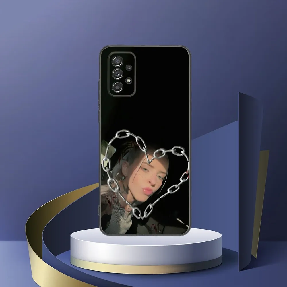 Rapper Young M-Miko Phone Case For Samsung S24,S23,S22,S21,S20,S10,S10E,S9 Plus FE Note 20 Ultra 10,9 Plus Black