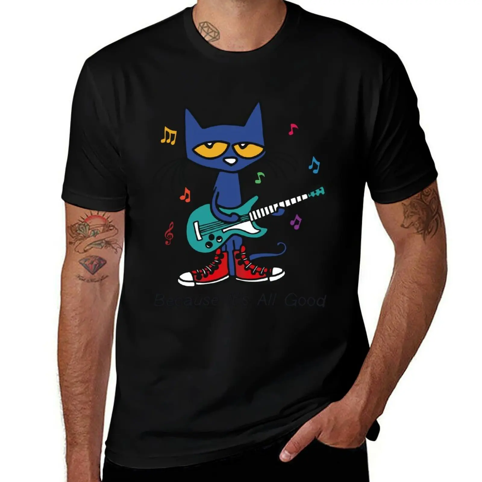 

Pete the cat singing T-Shirt Holiday Party T-Shirt for Men