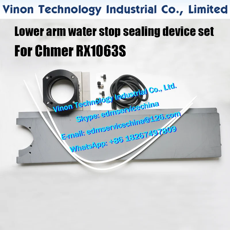 Chmer RX1063S Repair Kit, Lower arm water stop ring sealing device,Waterproof plate,Sponge strip,TEF LON Pipe,Quick connector