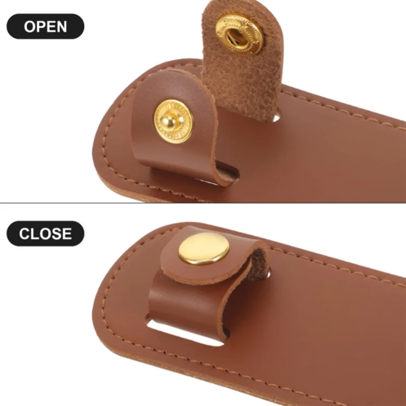 Correa antihombro para bolso de cuero, correa para equipaje, hombrera de cuero, correa de hombro reemplazable de cuero pu, soporte para hombro, carga R