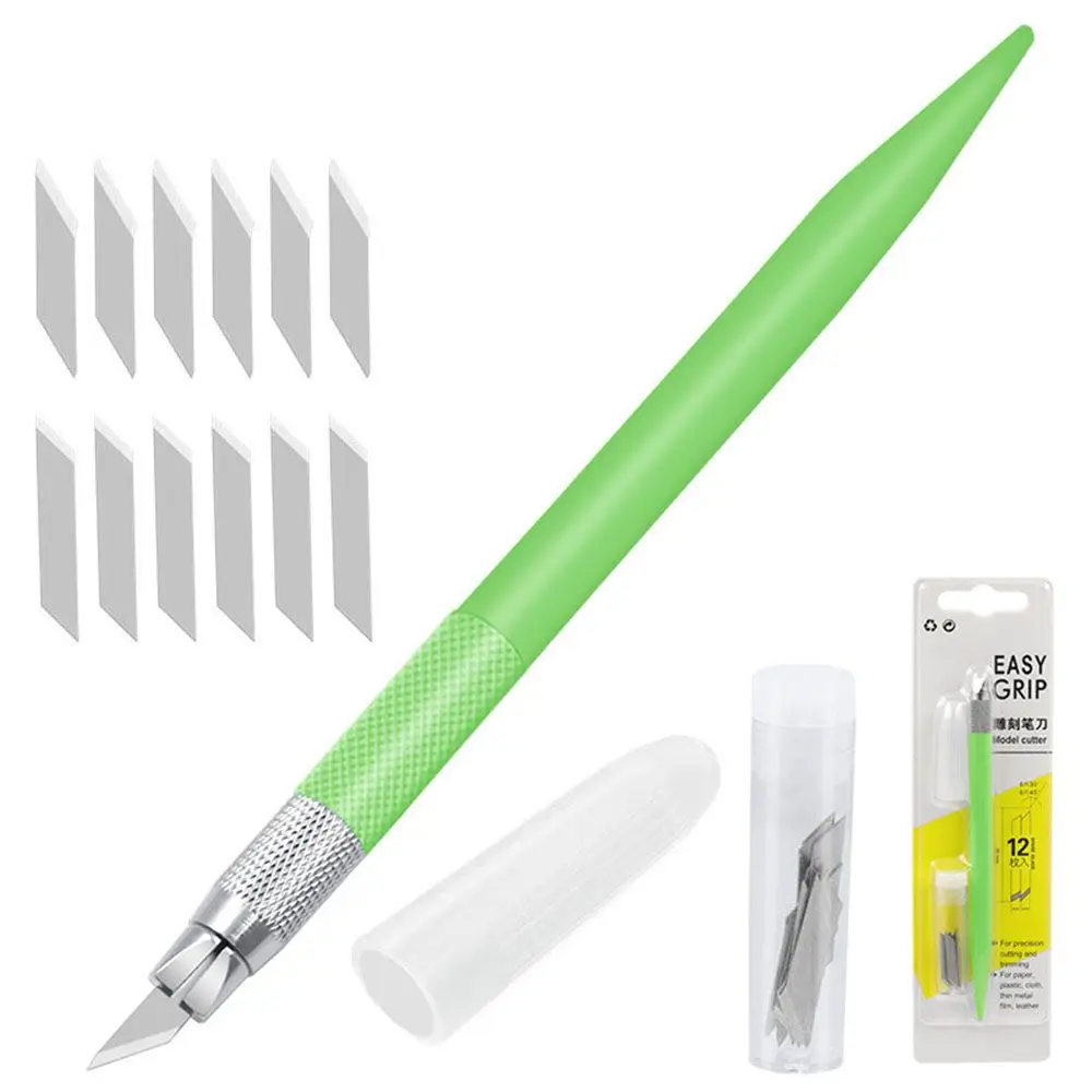 Fabric Carving Carving Knife Leather Hand Account Tape Art Knife Pen Blade Paper Cutter Precision Craft Cutting Tool