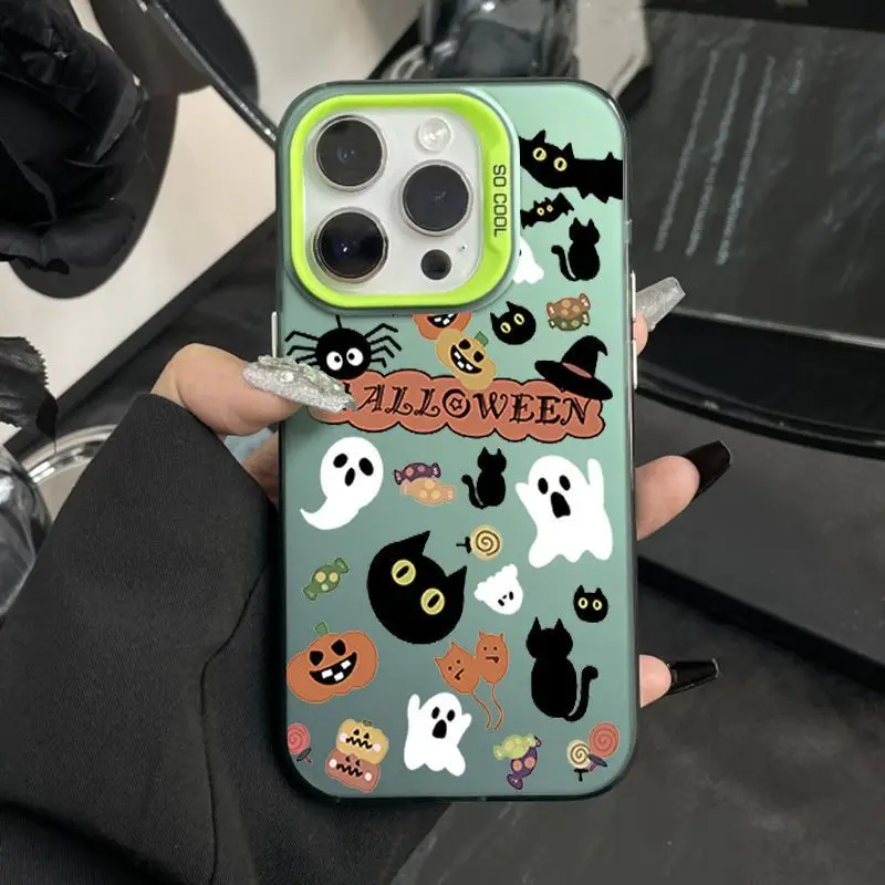 الكورية هالوين مضحك شل جراب هاتف آيفون 17AIR 16E 15 14 13 12 11 برو XS ماكس المتقدمة غطاء مقاوم للسقوط #2