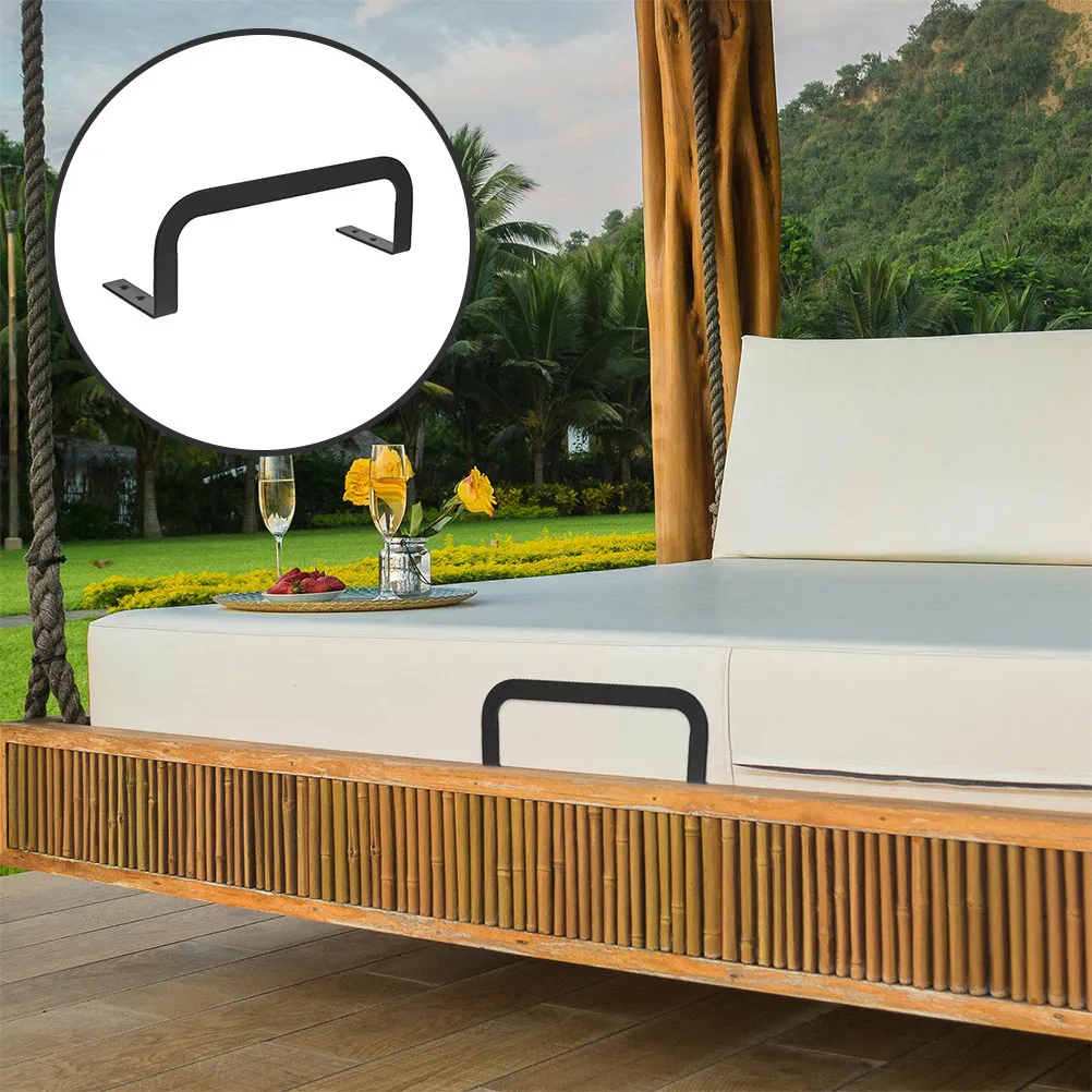 4Pcs Mattress Slide Stoppers Strong Metal Mattress Retainer Bars Non Deformable Bedding Accessories for Bed Frame