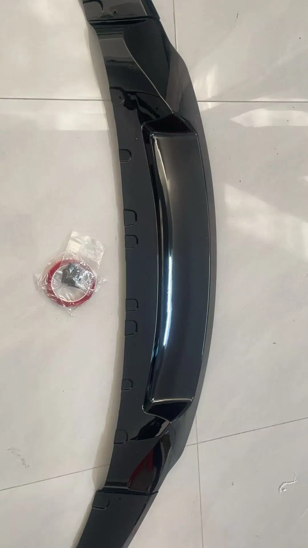 ل BMW F30 340i 335i 330d 325d 320i 328i M Sport 2013-2019 MAD نمط الجبهة حافة مصد السيارة المفسد الفاصل الناشر بوديكيت