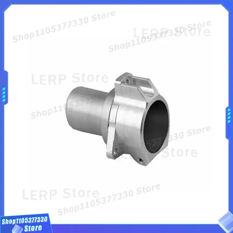 Custom CNC Machined Aluminum Alloy Bushing Precision Mechanical Connection Parts Shaped Shaft Barrel With Boss For Industrial