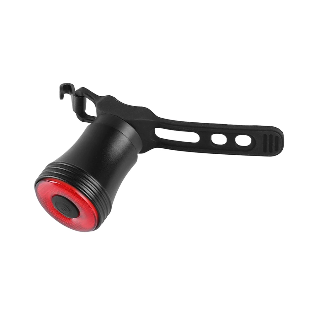 Aluminum Bike Taillight for Night Safety Compact 4.4 x 3.4 cm Design Easy Installation No Tools Required for Most Frame Types