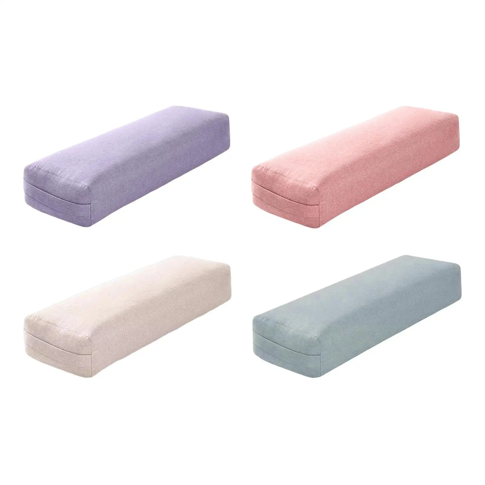 

Профессиональная подставка для йоги с ручкой для переноски, подушка для ног, восстановление йоги, розовая