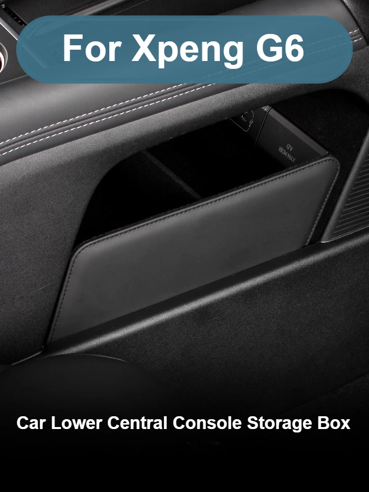 

For Xpeng G6 Car Lower Central Console Storage Box Car Interior Accessories Modification
