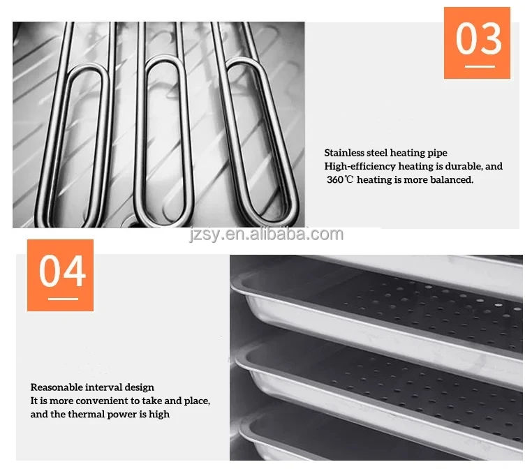 Commercial Gas Or Electric Rice Steam Cabinet 4 Trays Soup Fish Steamer Rice Cooking Machine