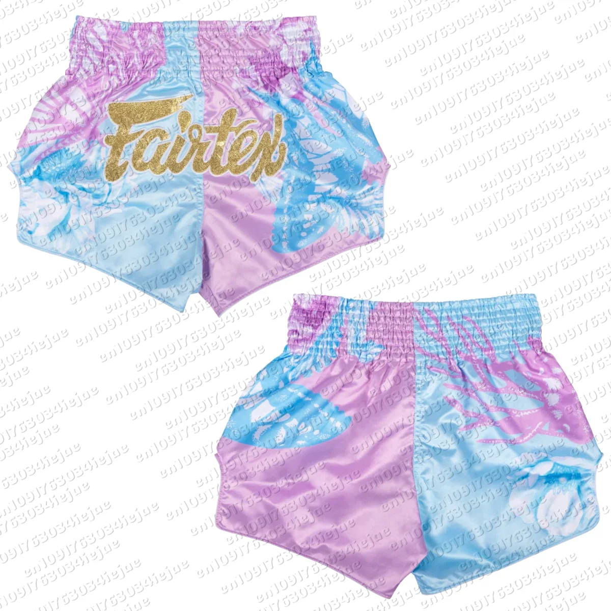 Thai-Boxshorts für Erwachsene, Männer und Frauen, sowie für Kinder – Boxtrainings- und Muay-Thai-Kampfshorts. – Detail 5