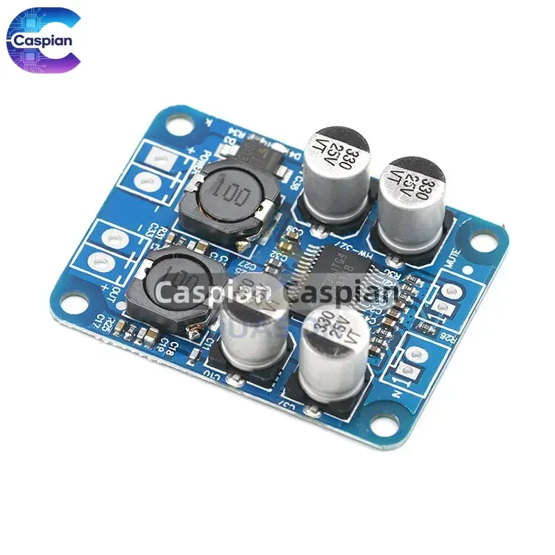 DC8-24V TPA3118 PBTL 60W Mono Digital Audio Amplifier Board AMP Module Chip 1X60W 4-8 Ohms Replace TPA3110 For Arduino