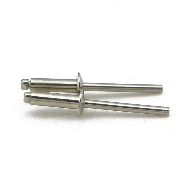 

TS Fastener stainless steel blind rivets 4.8x6mm open end type pop rivet ,grip range(1.0-2.5mm)