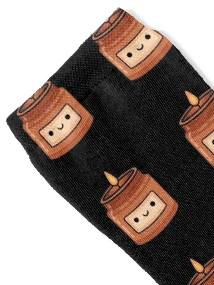 Autumn Candle Socks Men's anime Boy Socks Women's