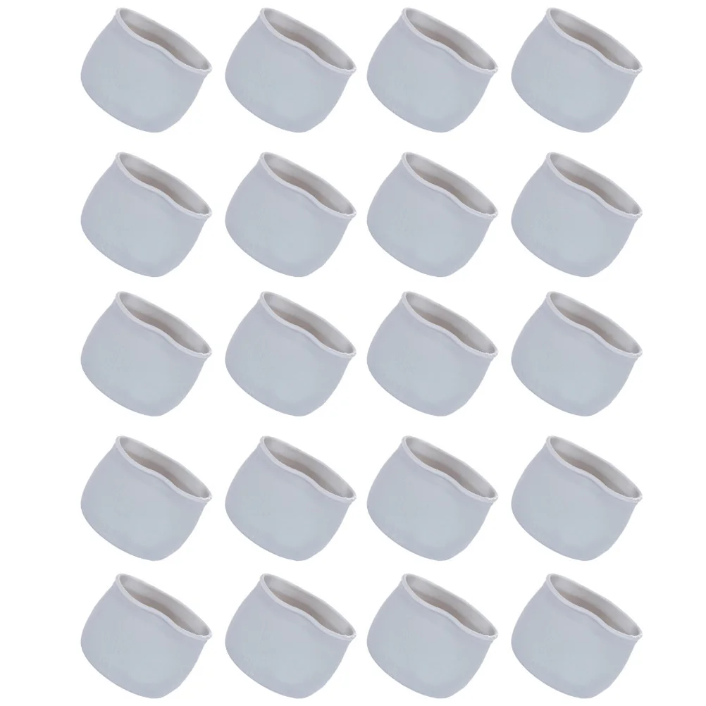 

50Pcs Table Leg Protectors Silicone Chair Feet Caps Waterproof Anti-Slip Shock-Absorbing Furniture Floor Pads for Home