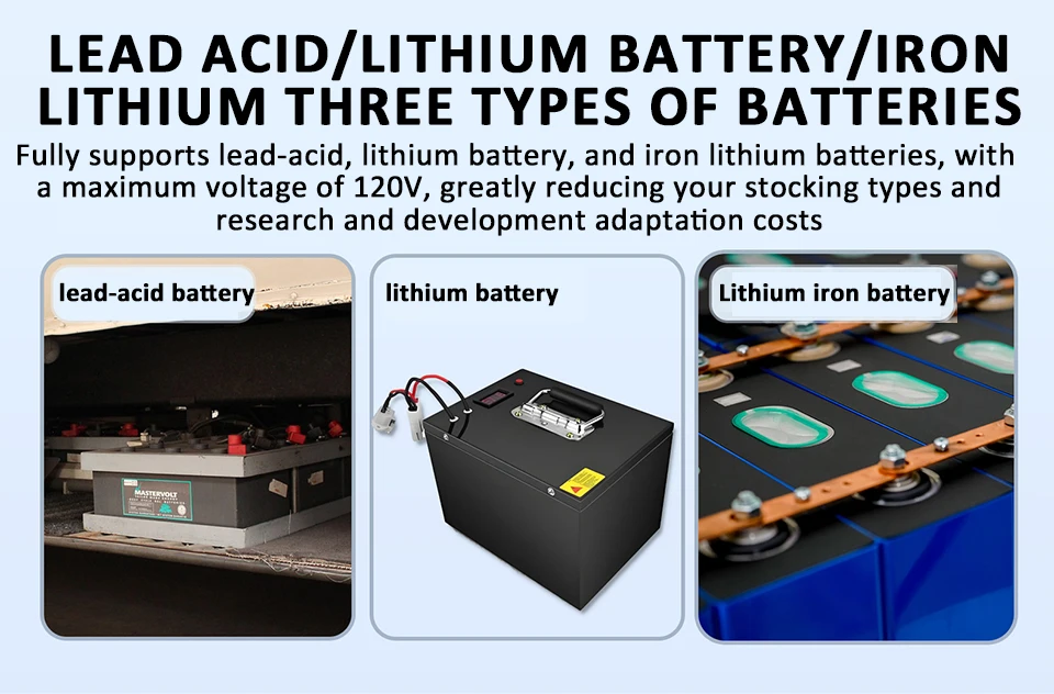 VT8b DC-Batterie-Voltmeter DC 8V-120V Kapazitätsanzeige-Messgerät Lithium LiFePO4 Blei-Säure-Batterietester für Elektrofahrzeuge – Detail 6